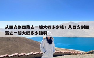从西安到西藏去一趟大概多少钱？从西安到西藏去一趟大概多少钱啊