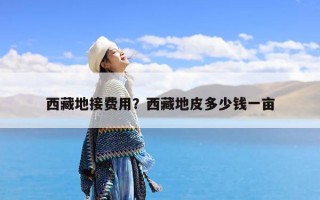 西藏地接费用？西藏地皮多少钱一亩