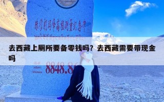 去西藏上厕所要备零钱吗？去西藏需要带现金吗
