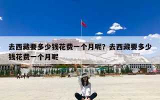 去西藏要多少钱花费一个月呢？去西藏要多少钱花费一个月呢