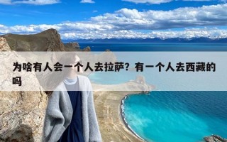 为啥有人会一个人去拉萨？有一个人去西藏的吗