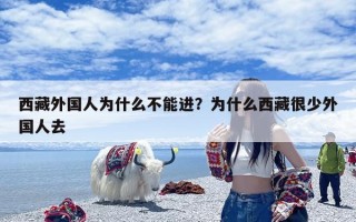 西藏外国人为什么不能进？为什么西藏很少外国人去
