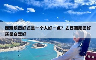 西藏跟团好还是一个人好一点？去西藏跟团好还是自驾好