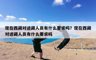 现在西藏对进藏人员有什么要求吗？现在西藏对进藏人员有什么要求吗