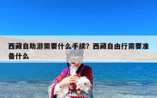 西藏自助游需要什么手续？西藏自由行需要准备什么