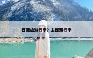 西藏旅游行李？去西藏行李