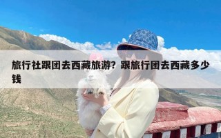 旅行社跟团去西藏旅游？跟旅行团去西藏多少钱