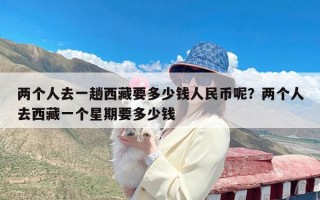 两个人去一趟西藏要多少钱人民币呢？两个人去西藏一个星期要多少钱
