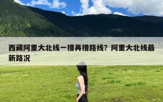 西藏阿里大北线一措再措路线？阿里大北线最新路况