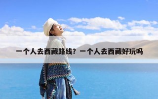 一个人去西藏路线？一个人去西藏好玩吗