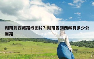 湖南到西藏路线图片？湖南省到西藏有多少公里路