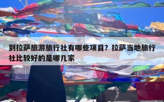 到拉萨旅游旅行社有哪些项目？拉萨当地旅行社比较好的是哪几家