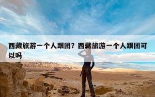 西藏旅游一个人跟团？西藏旅游一个人跟团可以吗