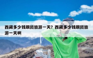西藏多少钱跟团旅游一天？西藏多少钱跟团旅游一天啊