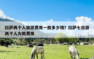 拉萨两个人旅游费用一般多少钱？拉萨七日游两个人大概费用