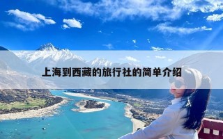 上海到西藏的旅行社的简单介绍