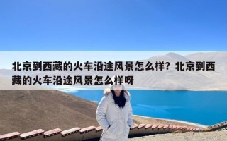 北京到西藏的火车沿途风景怎么样？北京到西藏的火车沿途风景怎么样呀