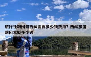 旅行社跟团游西藏需要多少钱费用？西藏旅游跟团大概多少钱