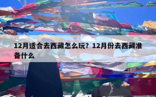 12月适合去西藏怎么玩？12月份去西藏准备什么