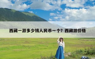 西藏一游多少钱人民币一个？西藏游价格