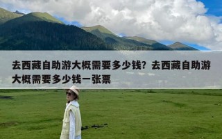 去西藏自助游大概需要多少钱？去西藏自助游大概需要多少钱一张票