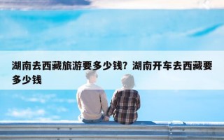 湖南去西藏旅游要多少钱？湖南开车去西藏要多少钱