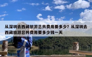 从深圳去西藏旅游总共费用要多少？从深圳去西藏旅游总共费用要多少钱一天