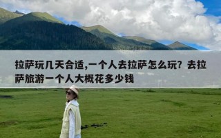 拉萨玩几天合适,一个人去拉萨怎么玩？去拉萨旅游一个人大概花多少钱