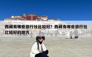 西藏有哪些旅行社比较好？西藏有哪些旅行社比较好的地方