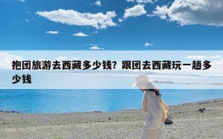 抱团旅游去西藏多少钱？跟团去西藏玩一趟多少钱