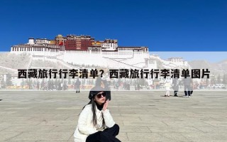 西藏旅行行李清单？西藏旅行行李清单图片