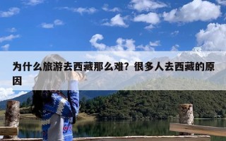 为什么旅游去西藏那么难？很多人去西藏的原因