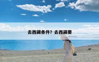 去西藏条件？去西藏要