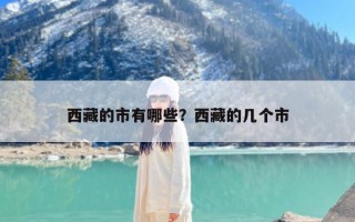 西藏的市有哪些？西藏的几个市