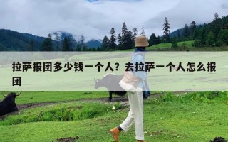 拉萨报团多少钱一个人？去拉萨一个人怎么报团