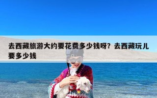 去西藏旅游大约要花费多少钱呀？去西藏玩儿要多少钱
