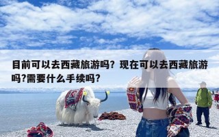 目前可以去西藏旅游吗？现在可以去西藏旅游吗?需要什么手续吗?