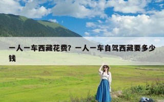 一人一车西藏花费？一人一车自驾西藏要多少钱
