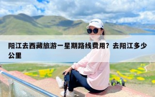 阳江去西藏旅游一星期路线费用？去阳江多少公里