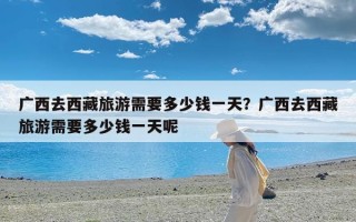 广西去西藏旅游需要多少钱一天？广西去西藏旅游需要多少钱一天呢