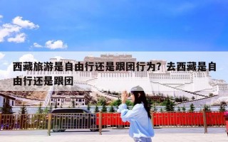 西藏旅游是自由行还是跟团行为？去西藏是自由行还是跟团