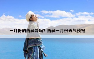 一月份的西藏冷吗？西藏一月份天气预报