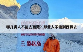哪几类人不能去西藏？那些人不能到西藏去