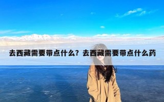 去西藏需要带点什么？去西藏需要带点什么药