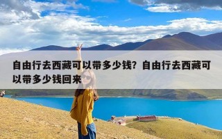 自由行去西藏可以带多少钱？自由行去西藏可以带多少钱回来