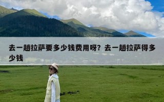 去一趟拉萨要多少钱费用呀？去一趟拉萨得多少钱