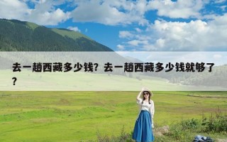 去一趟西藏多少钱？去一趟西藏多少钱就够了?