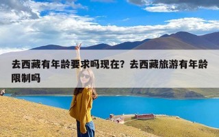 去西藏有年龄要求吗现在？去西藏旅游有年龄限制吗