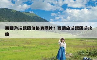 西藏游玩跟团价格表图片？西藏旅游跟团游攻略