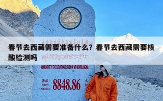 春节去西藏需要准备什么？春节去西藏需要核酸检测吗